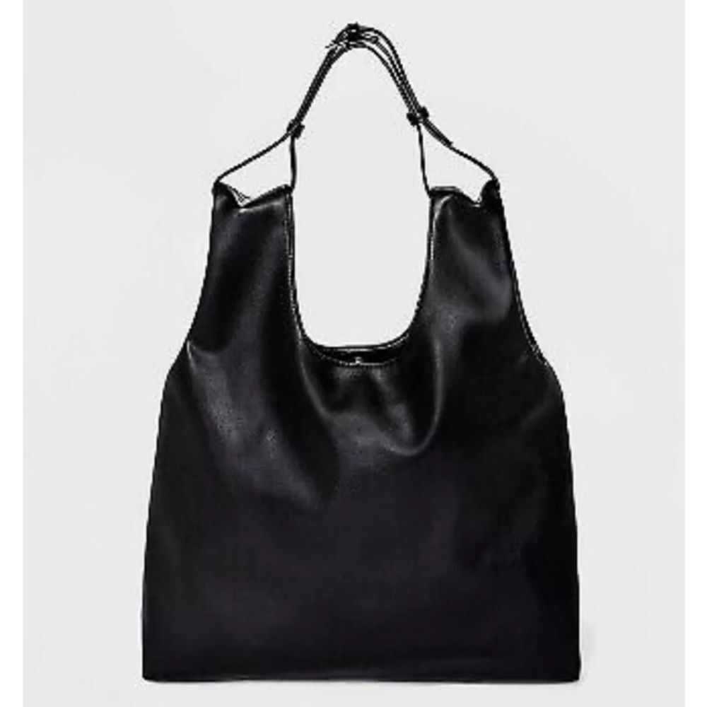  A New Day Large Black Tote Handbag NWT - Picture 2 of 6